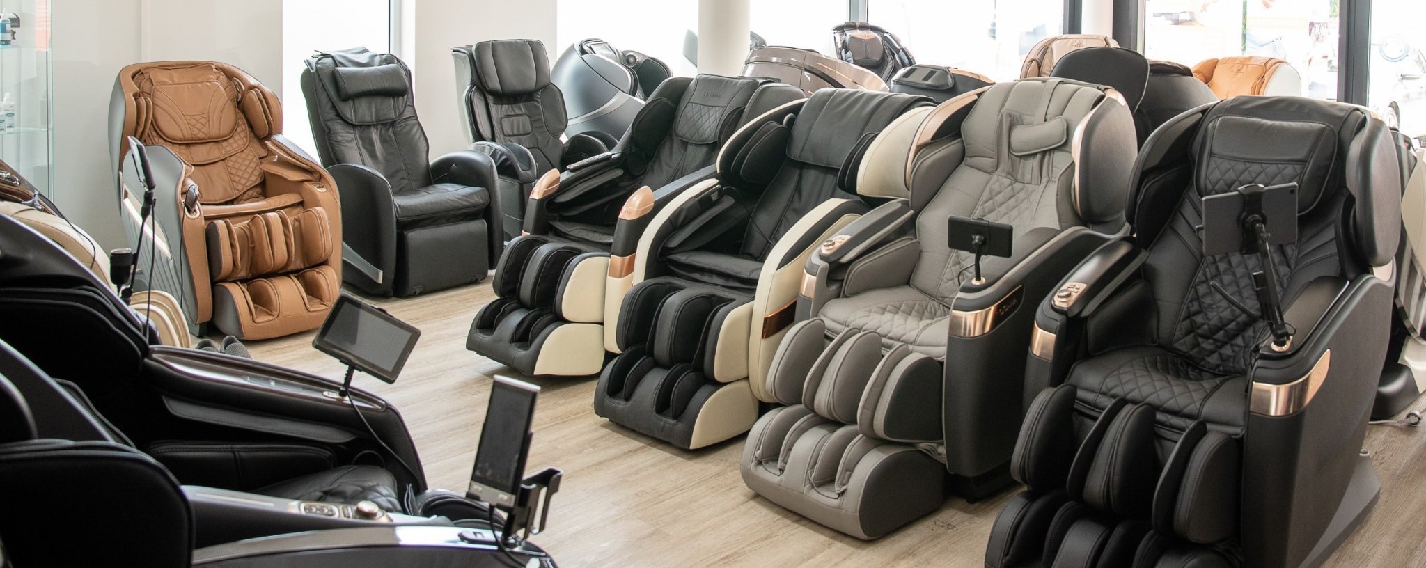Exposiciones de sillones de masaje - Massage chair world