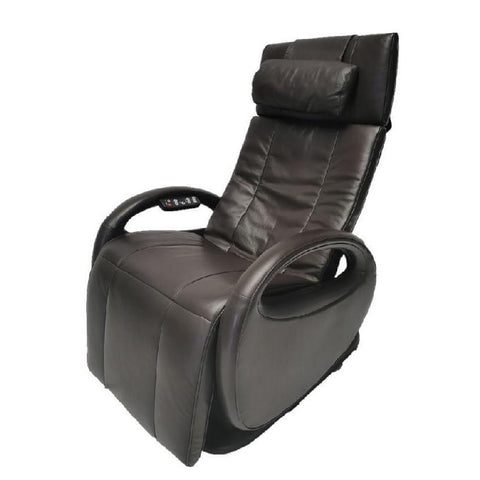 LuftiKus - Sillón de masaje Alpha Techno FX-2-marrón-sillón de masaje de cuero auténtico Mundo